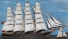 Ship diorama - Diorama de bateau