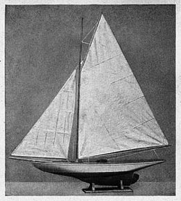 Argentine - Yacht-modèle - Classe 12 mètre - 1910