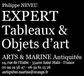 Philippe NEVEU Expert - Expertise en Tableaux, Meubles et Objets d'Art - Saint Malo Bretagne France